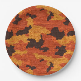 Custom 9" Round Wedpaper Teller