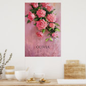 Custom a Dream in Shades of Pink Poster (Küche)