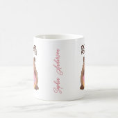 Custom A fun play on words Castor & Dona Kaffeetasse (Mittel)