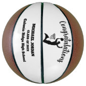 Custom Abschluss Basketball - Personalisiertes Ges (Vertikal)