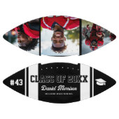 Custom Abschluss Class of Senior 3 Foto Football (Paneele)