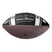 Custom Abschluss Class of Senior 3 Foto Football (Gedreht 270)