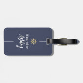 Custom Abschluss Cruise Squad Grad Trip Group Gepäckanhänger (Rückseite horizontal)