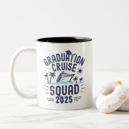 Custom Abschluss Cruise Squad Grad Trip Group Zweifarbige Tasse