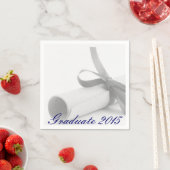 Custom Abschluss Diploma Party Paper Napkin Set Serviette (Beispiel)