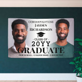 Custom Abschluss Foto Collage Grad Glückwunsch Banner