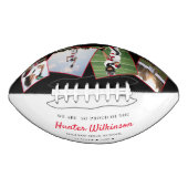 Custom Abschluss Senior Foto Football (Vorderseite)