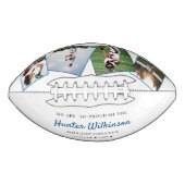 Custom Abschluss Senior Foto Football (Vorderseite)