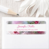 Custom Abstract Watercolor Flowers Script Elegant (Insitu)