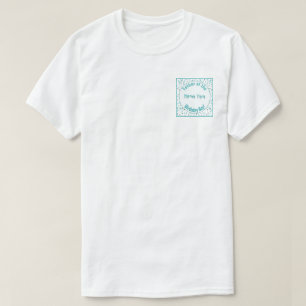 Custom Abstrakt Art Color Splash Geburtstagspartys T-Shirt