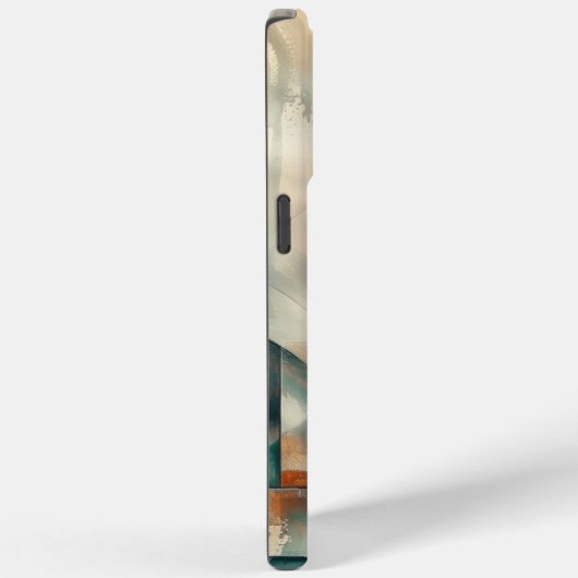 Custom : Abstrakt Elephant iPhone 15 Promax Case (Rückseite / Rechts)