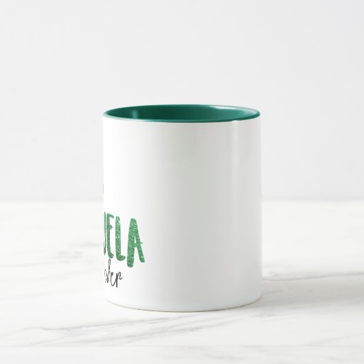 Custom Abuela Tasse - Personalisierter Weihnachtsk (Zentrum)