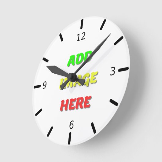 Custom Acryl Wall Clock Runde Wanduhr (Winkel)