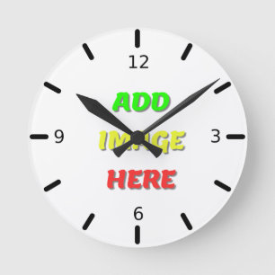 Custom Acryl Wall Clock Runde Wanduhr