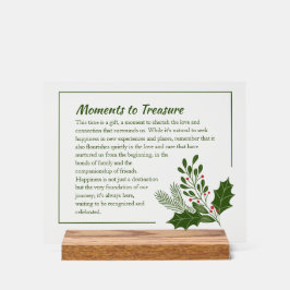 Custom Acrylic Holiday Sign - Festliche Feiern Acrylschild