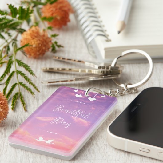 Custom Acrylic Schlüsselanhänger - Einzigartiges D (Vorderseite rechts)