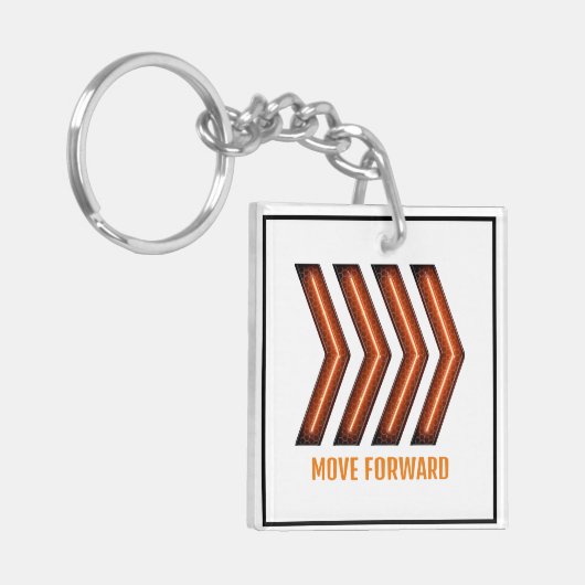 Custom Acrylic Schlüsselanhänger | Personalisierte (Vorderseite links)