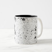 Custom ADD NAME Skull Skateboard Skate Shop Zweifarbige Tasse (VorderseiteRechts)