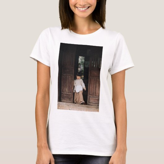 Custom, Add Photo and Text T-Shirt (Vorderseite)