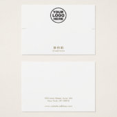 Custom Add Your Logo  Bracelet Display Card (Vorne & Hinten)