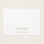 Custom Add Your Logo Bracelet Display Card (Rückseite)
