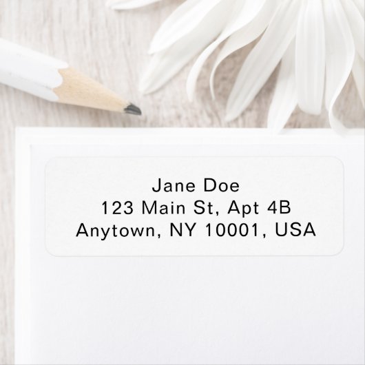 Custom Address Labels Personalized Mailing Sticker (Insitu)
