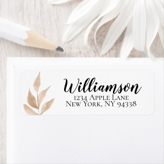 Custom Address Labels Wedding (Insitu)