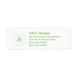 CUSTOM ADDRESS LABILLUMINATI