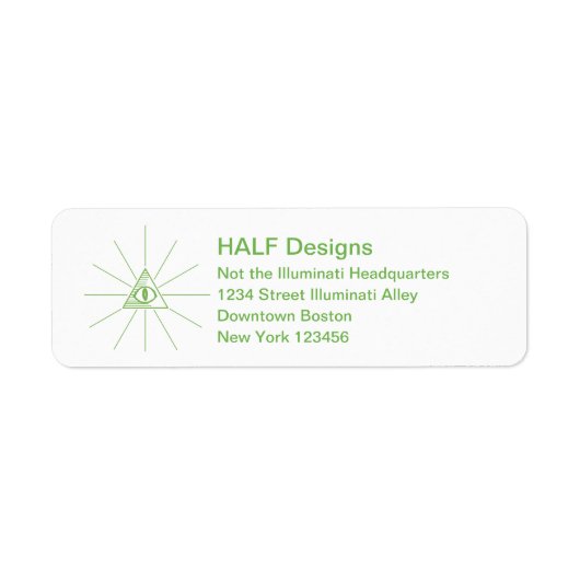 CUSTOM ADDRESS LABILLUMINATI (Vorne)