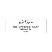 Custom Address Personalized  Permastempel (Design)
