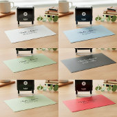 Custom Address Rubber Stamp. Modern Self Addressed Permastempel