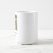 Custom Adoption Announcement Pet Photo & Name Mug Kaffeetasse (Mittel)