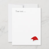 Custom Adorable kleine Mädchen tragen Weihnachtsgr (Rückseite)