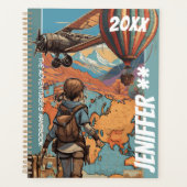 Custom Adventure Planner - Trailblazer's Journal Planer (Vorderseite)