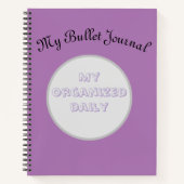 Custom Aesthetic Bullet Journal - Spiral Notebook Notizblock (Vorderseite)