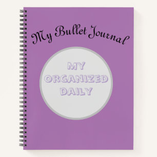 Custom Aesthetic Bullet Journal - Spiral Notebook Notizblock