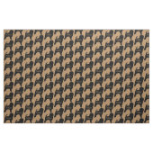 Custom Affenpinscher Dog Fabric Stoff (Yard (91,4 cm))