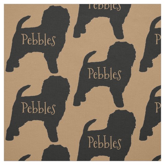 Custom Affenpinscher Dog Fabric Stoff (Muster)