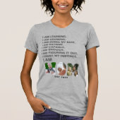 Custom Affirmation New Mom photo Gift T-Shirt (Vorderseite)