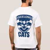 CUSTOM AFGEELONG FOOTBALL CLUB T - SHIRT (Rückseite)