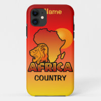 Custom AFRICA iPhone 5 Case-Mate