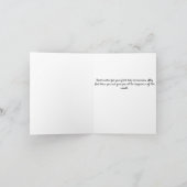 Custom African-American Boy Holy Communy Card Karte (Innenseite)