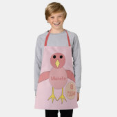 Custom Age Birthday Girl Chick Schürze (Getragen)