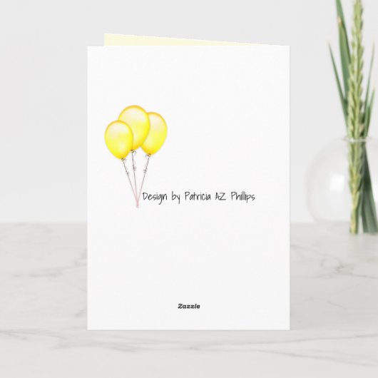 Custom Age Birthday Guinea Schweineborloon Karte (Rückseite)