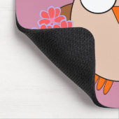 Custom Age Birthday Owl Mousepad (Ecke)