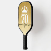 Custom Age Gold Queen of the Court Pickleball Schläger (Links)