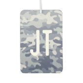 Custom Air Freshener - Camouflage Initials Autolufterfrischer (Vorderseite)