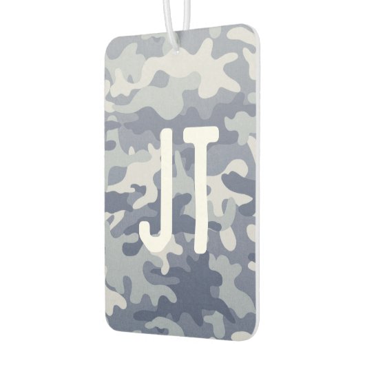 Custom Air Freshener - Camouflage Initials Autolufterfrischer (Links)