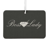 Custom Air Freshener - Diamond Boss Lady Autolufterfrischer (Rückseite)