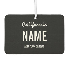 Custom Air Freshener - License Plate Staat Autolufterfrischer